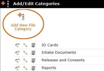 Add New File Category