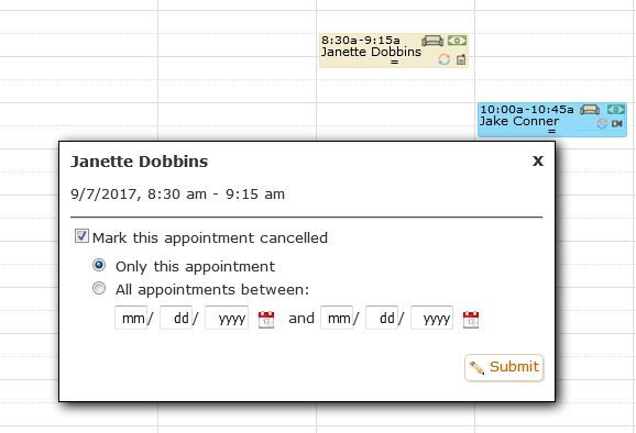 Cancel Appointment Multi-Tool