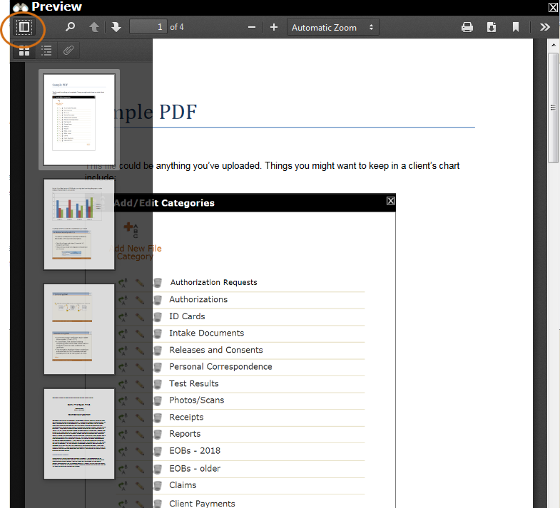 PDF Preview Tool